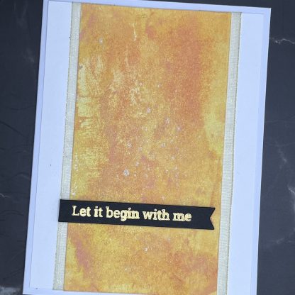 Personalized handmade recovery card for addiction or mental health support, with uplifting message for encouragement.